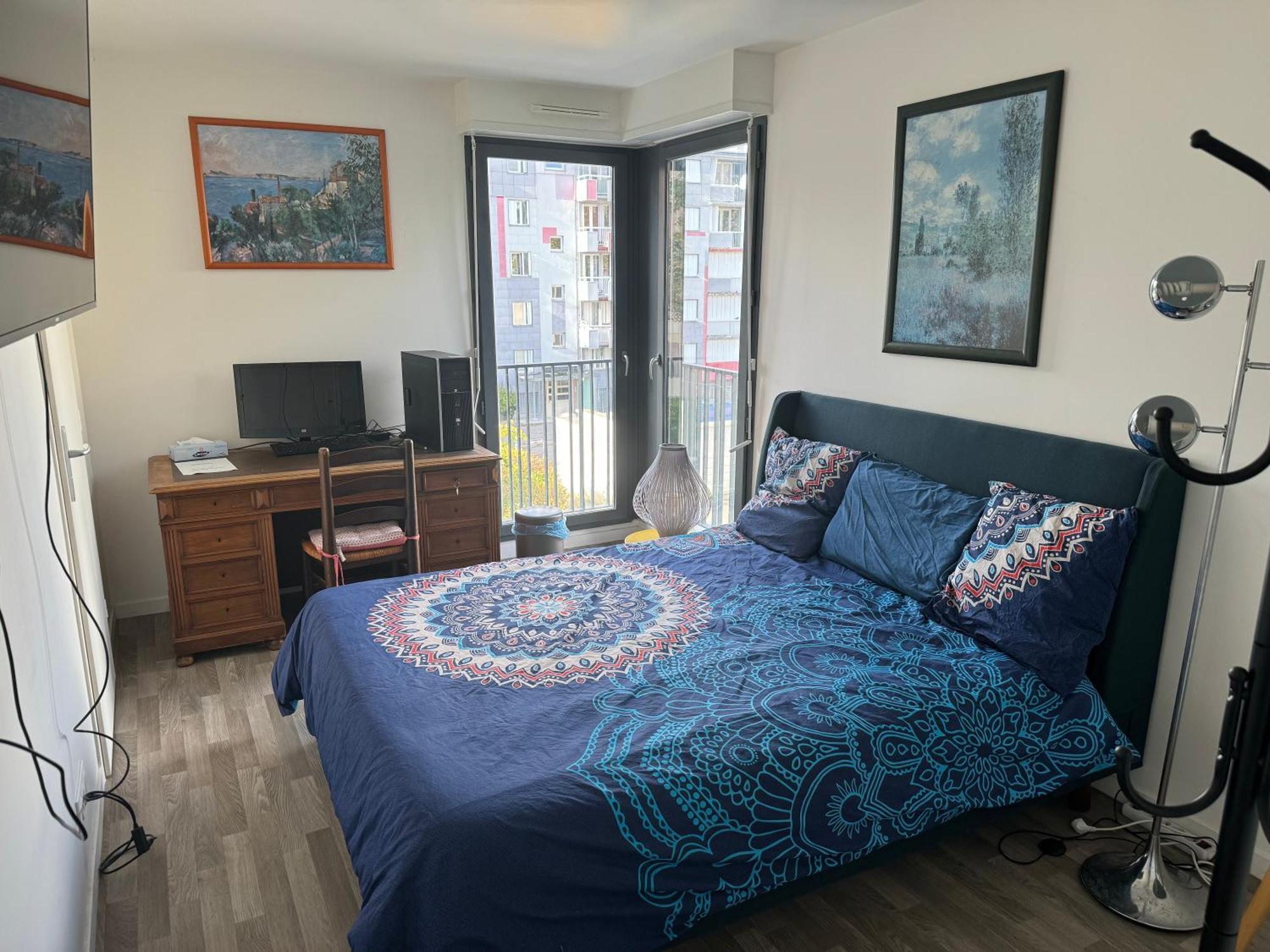 Grande Chambre 14 M2 Avec Salle De Bain Privative A Nanterre Prefecture Proche La Defense Arena Campus Sncf Et Paris Kültér fotó